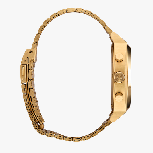 Nixon Unisex Gold Stainless Steel Watch | A972-5333