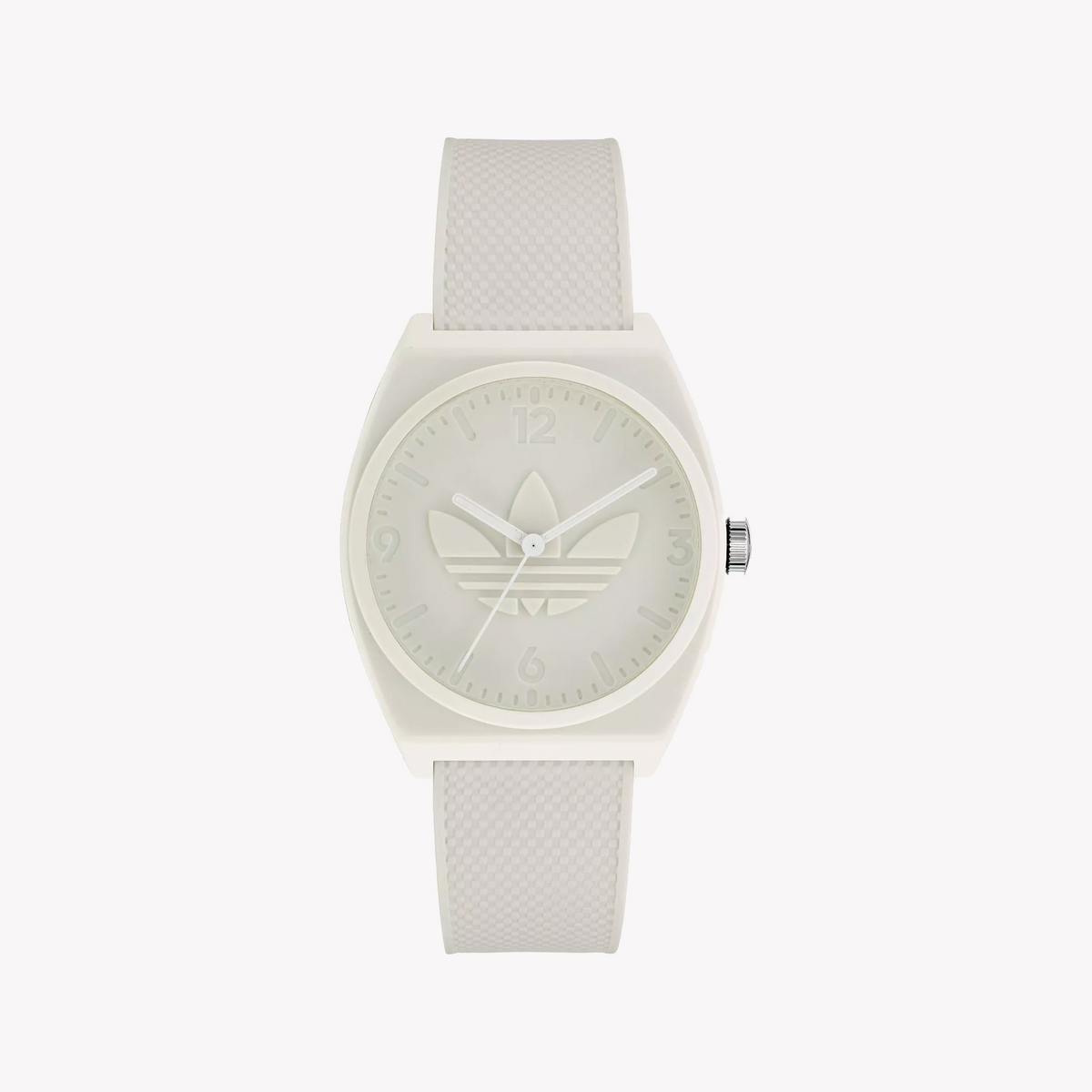 Adidas Unisex Quartz Watch, White Rubber | Aost22035