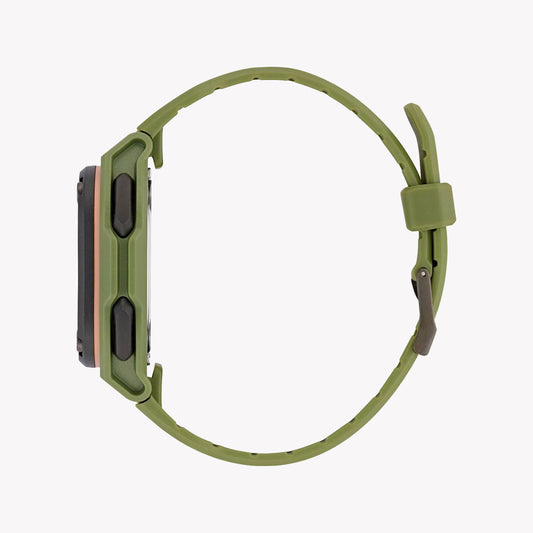 Adidas Unisex Resin Black/Green Watch | Aost22547