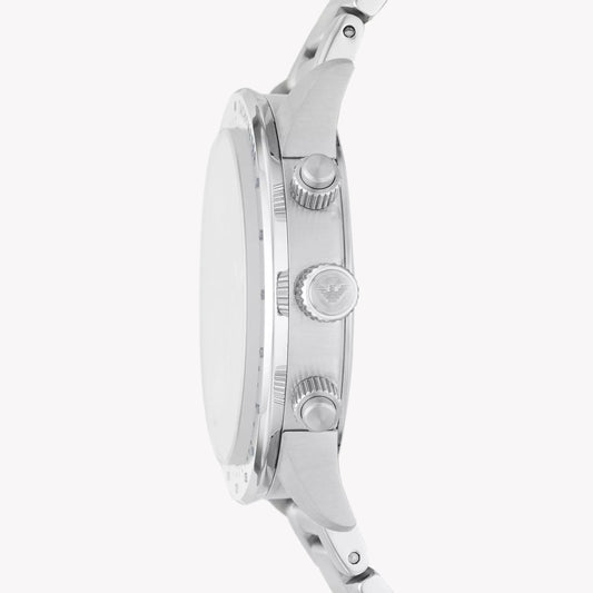 Emporio Armani Men's Silver/Blue Watch | Ar11306