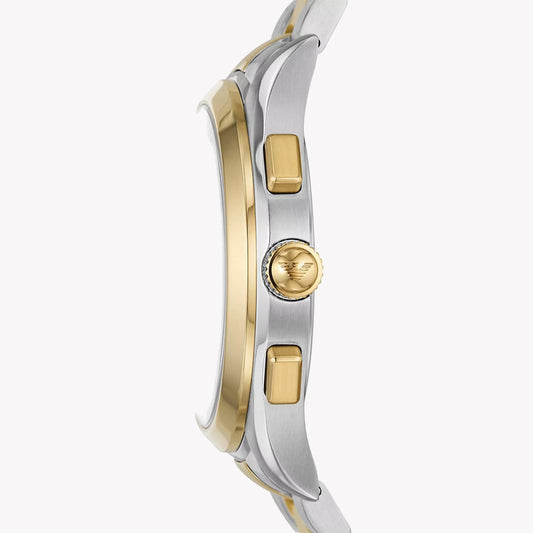 Emporio Armani Men's Gold/Silver Watch | Ar11579