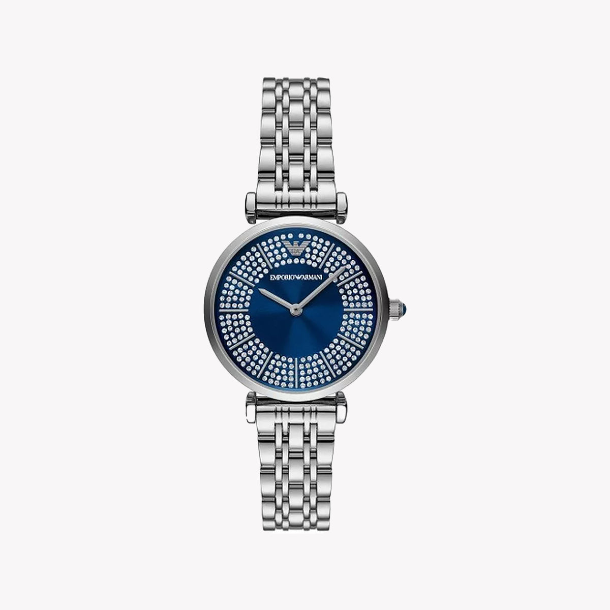 Emporio Armani Women's Stainless Steel Blue Dial Watch Ar11627
