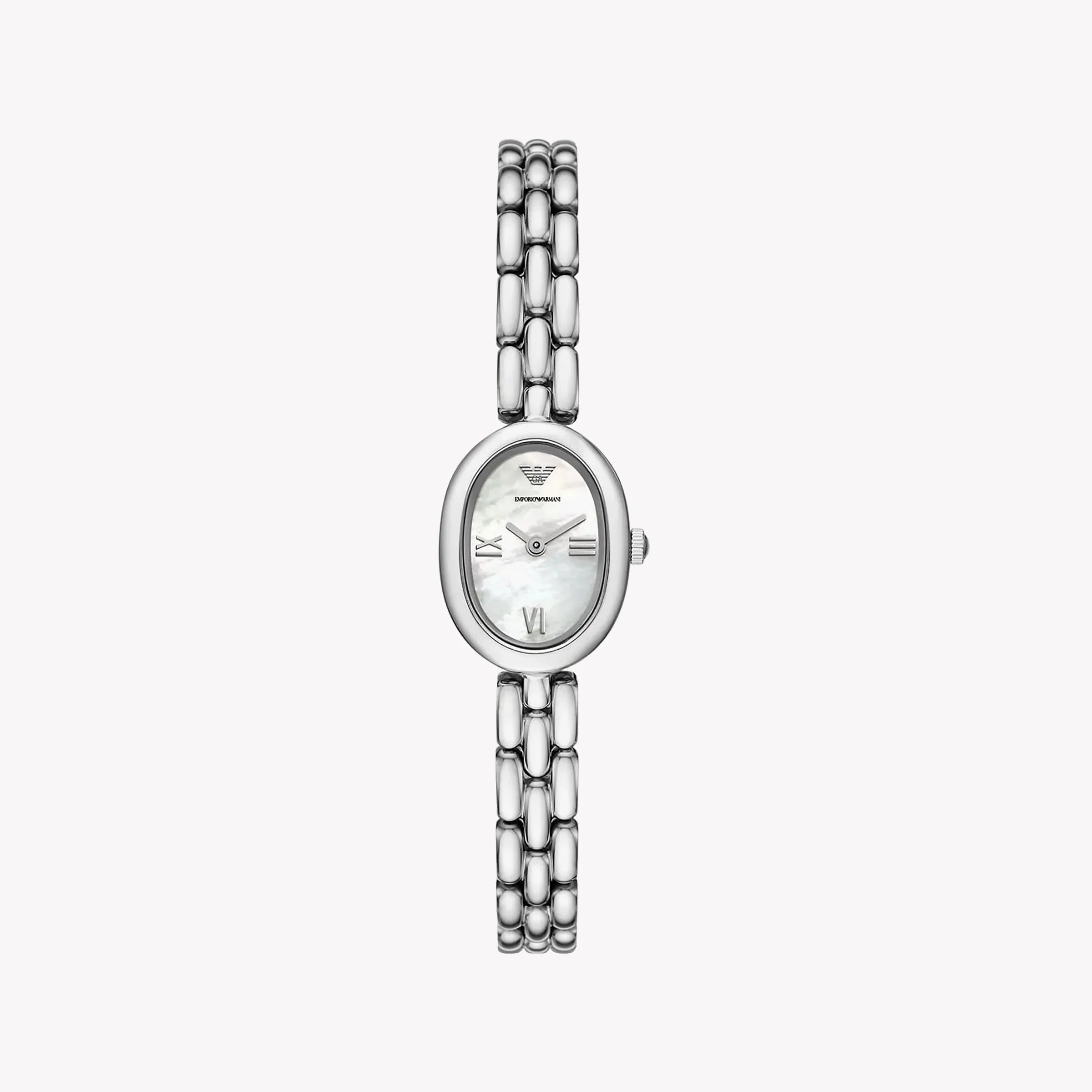 Emporio Armani Silver Stainless Steel Women\'s Watch with White Dial Emporio Armani AR0359 Ladies Silver Stainless Steel Quartz  main image 2