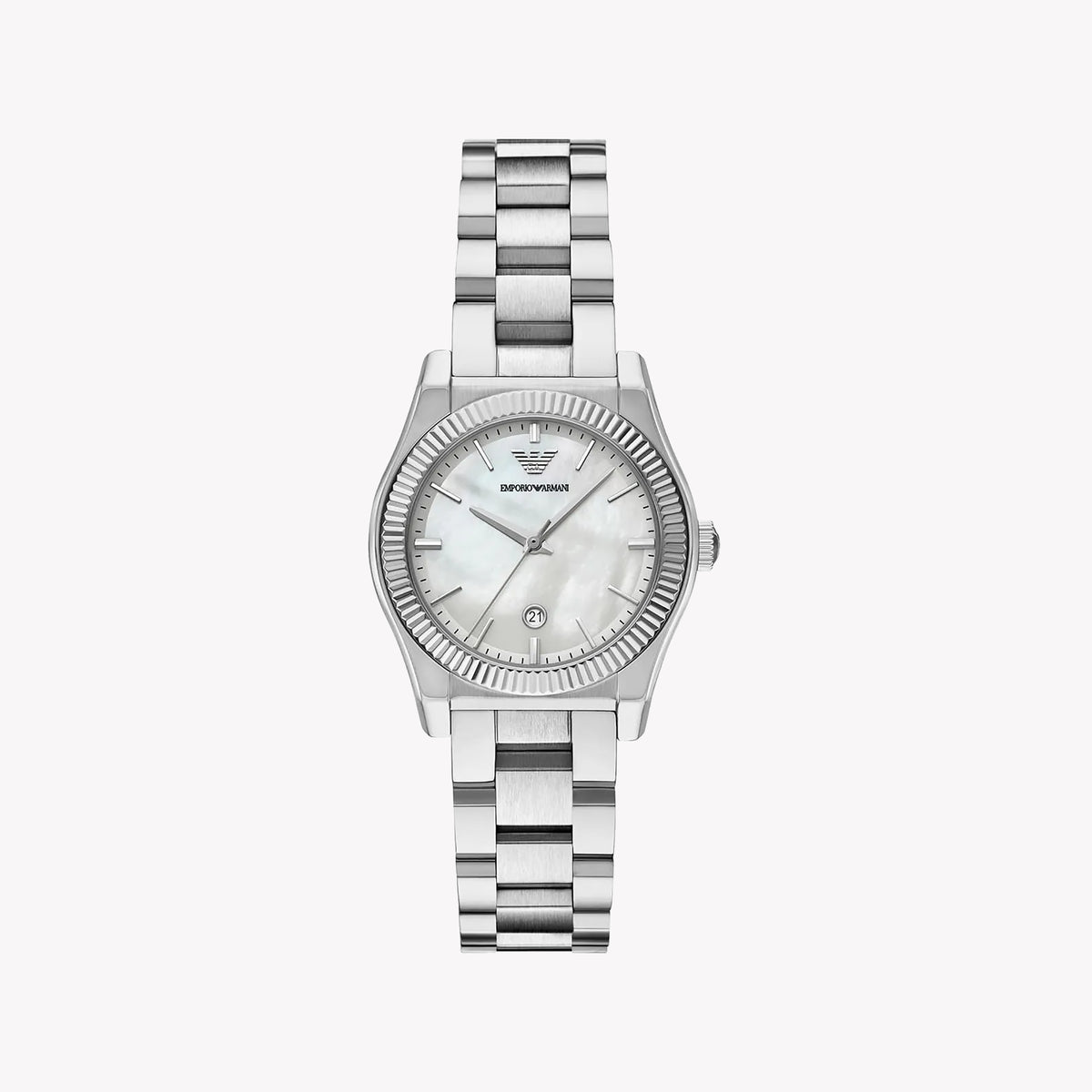 Emporio Armani Women's Silver Stainless Steel Watch AR11723