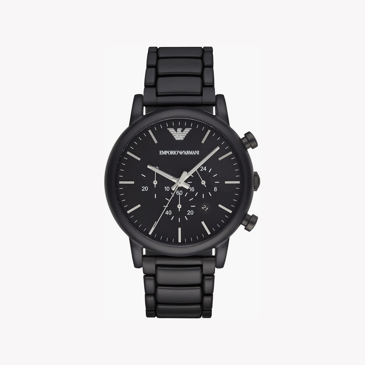 Emporio Armani Men's Black Stainless Steel Watch | Ar1895