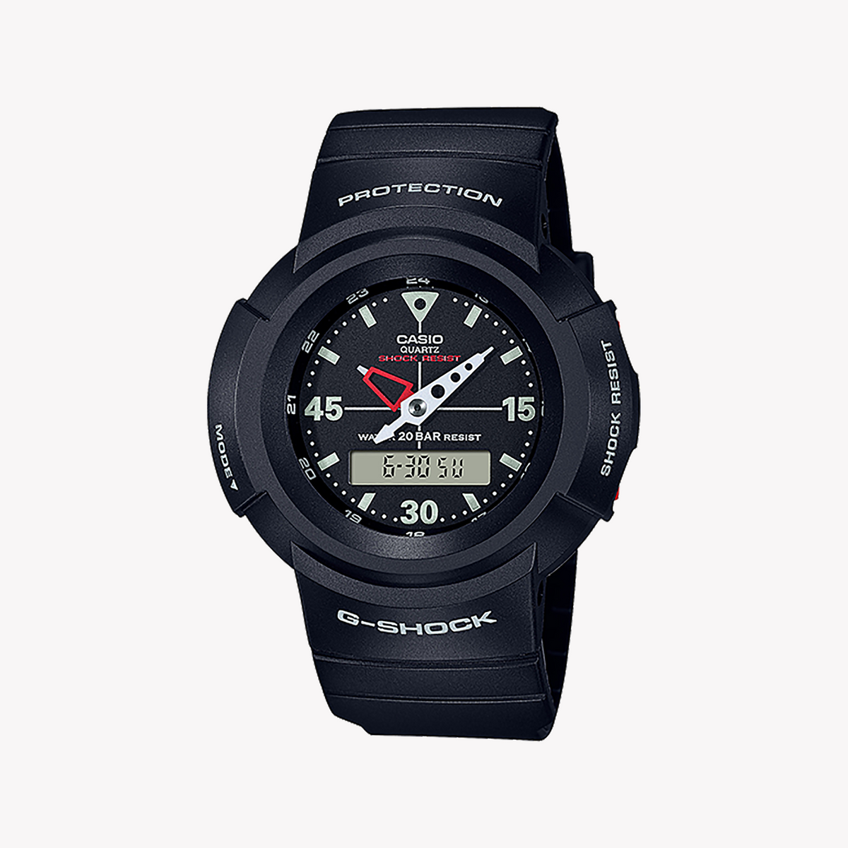 Casio Men's Black Resin Watch | Aw-500e-1edr