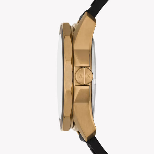 A|X Armani Exchange Men's Gold/Black Watch | Ax1954
