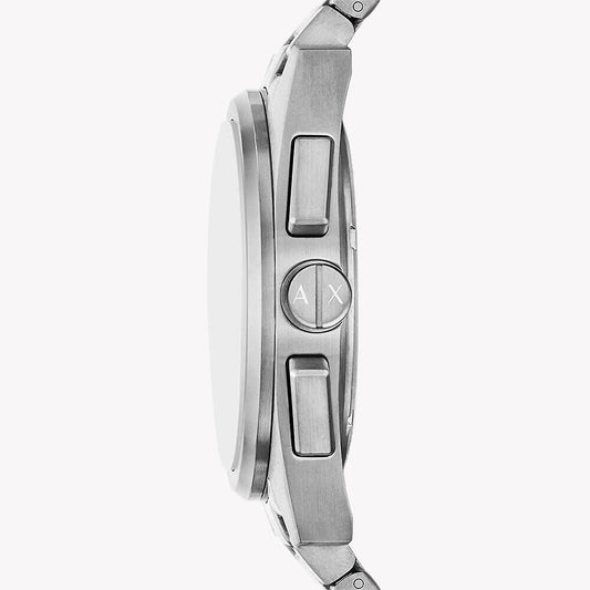 A|X Armani Exchange Men's Silver Watch, Green Dial | Ax2862
