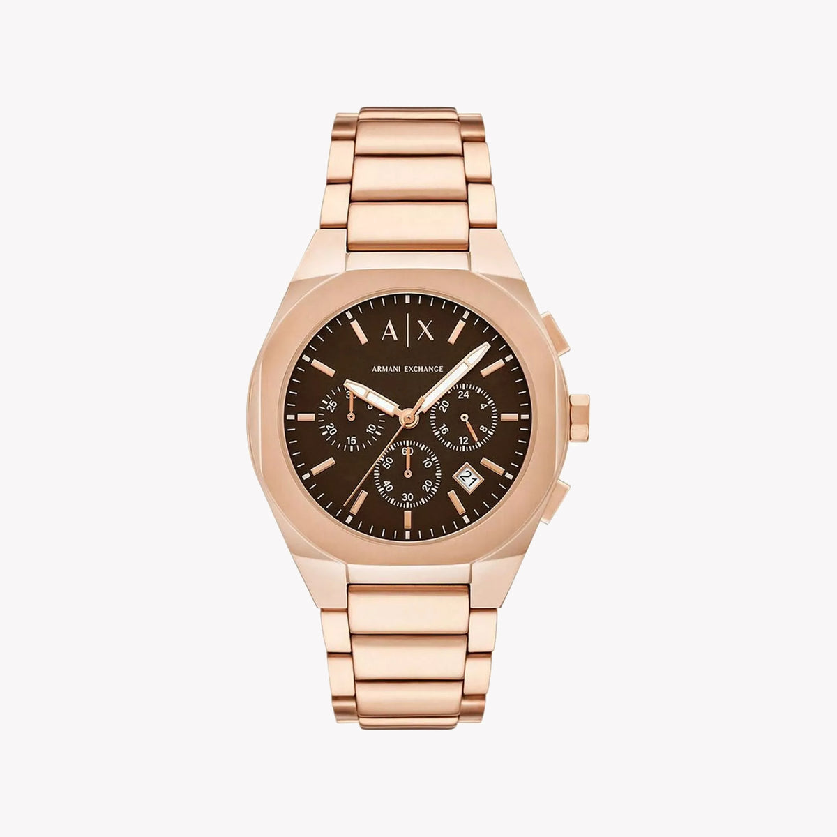 A|X ARMANI EXCHANGE Men's Stainless Steel/Rose Gold Watch | AX4188
