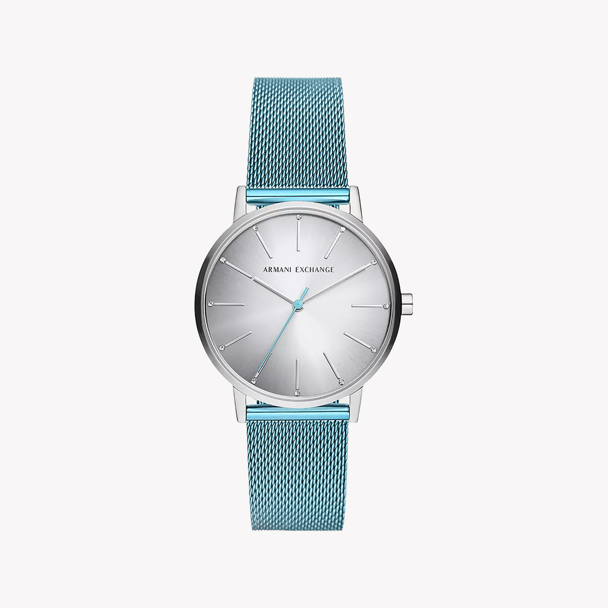 A|X Armani Women's Silver/Blue Watch | Ax5599