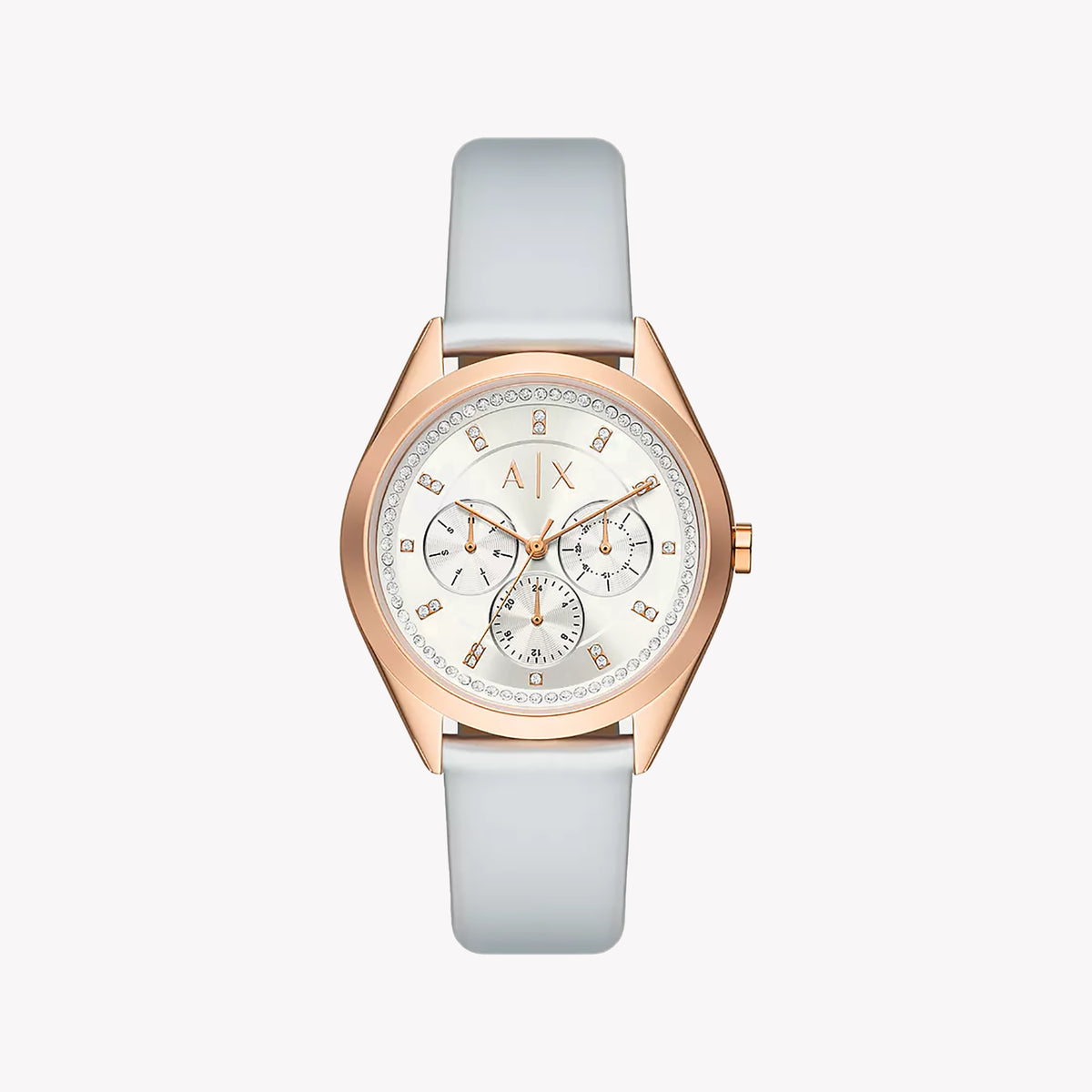 A|X Armani Exchange Women's Rose Gold/White | Ax5660
