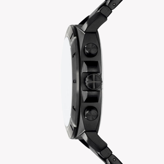 Fossil Men's Black Stainless Steel Watch | Bq2818