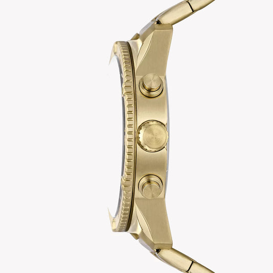 Fossil Men's Gold Stainless Steel Watch | Bq2824