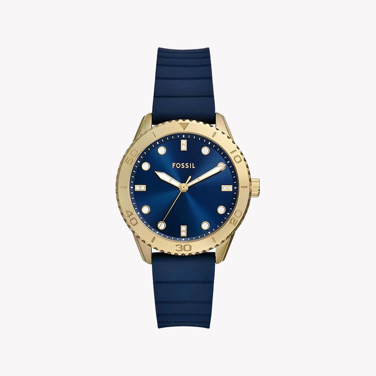 FOSSIL Women's BQ3960 Stainless Steel/Blue, Gold | Smart Watch