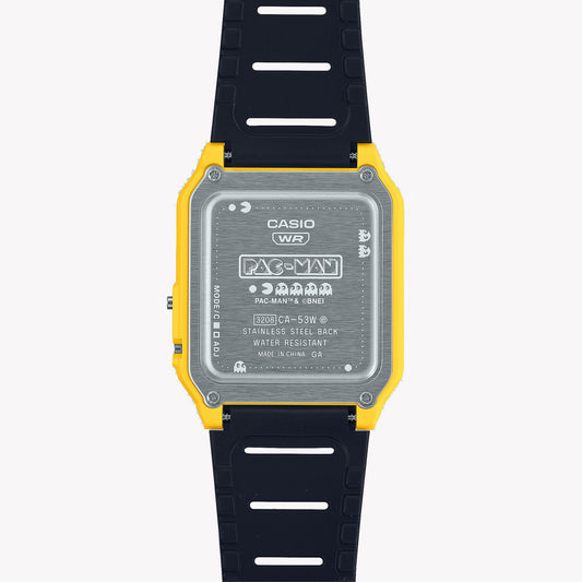 Casio Unisex's Yellow Resin, Black Resin | Ca-53wpc-1ber