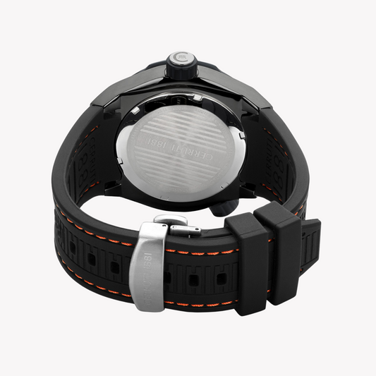 Cerruti 1881 Men's Black Stainless Steel Watch | Ciwgn2207502