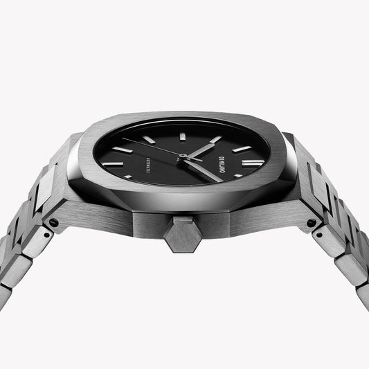 D1 MILANO Men's Stainless Steel Grey/Black | D1-ATBJ02