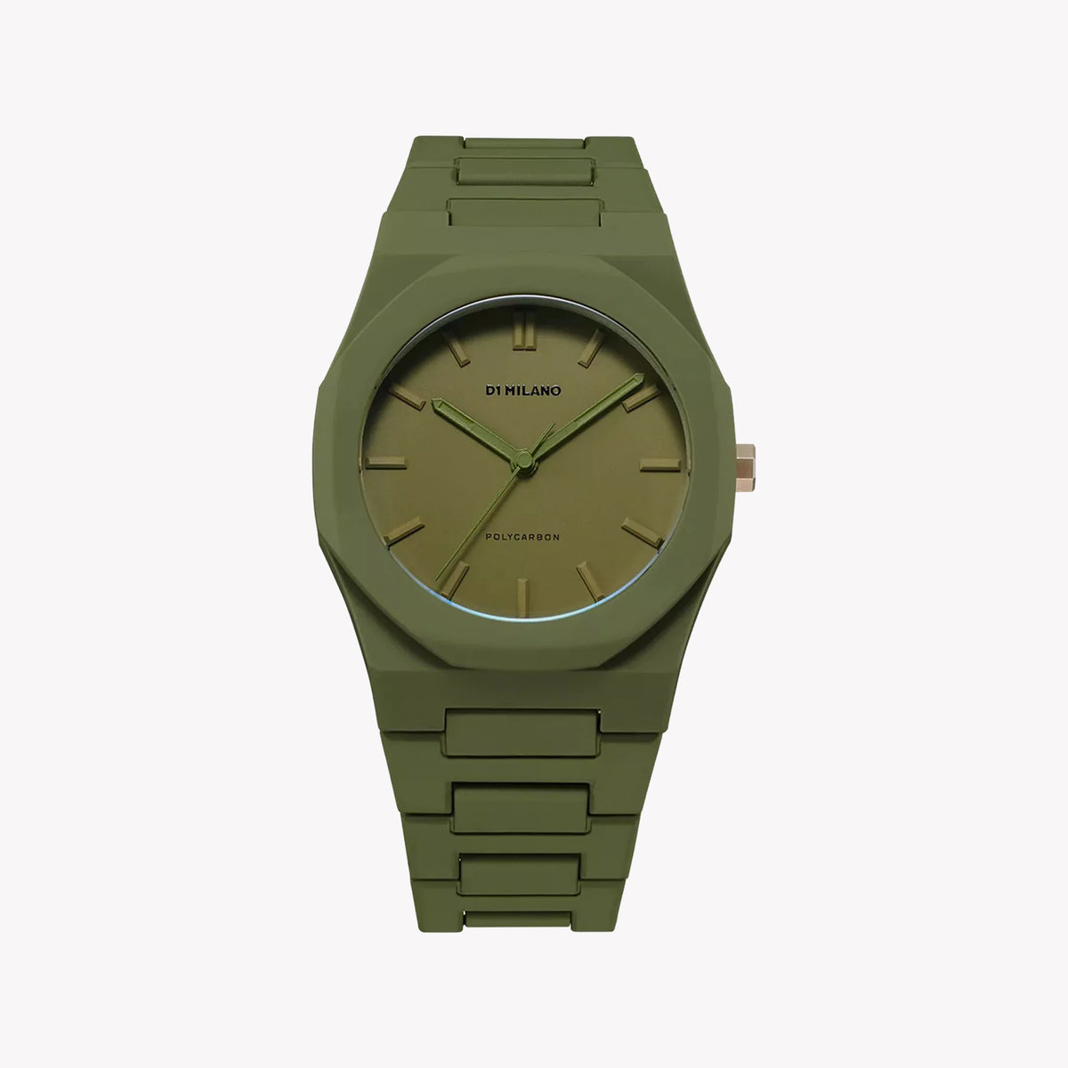 D1 MILANO Men's Green Polycarbonate Watch | D1-PCBJ22