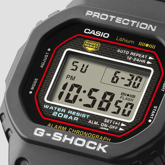 CASIO G-SHOCK Men's Black Resin Watch | DW-5000R-1AER