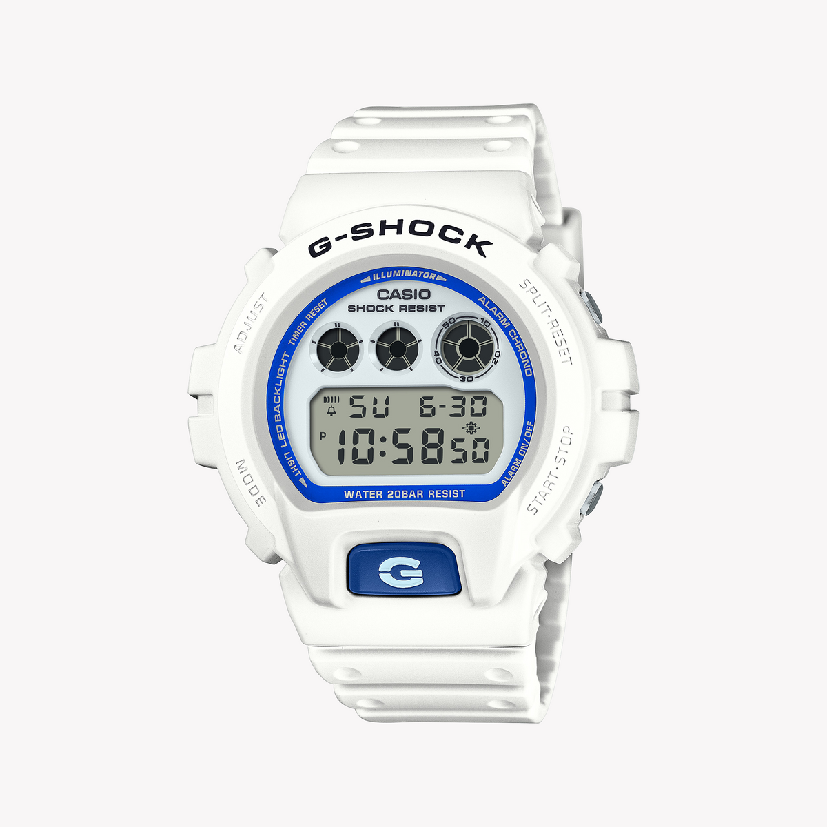 Casio G-Shock Men's White Resin Watch | Dw-6900hds-7er