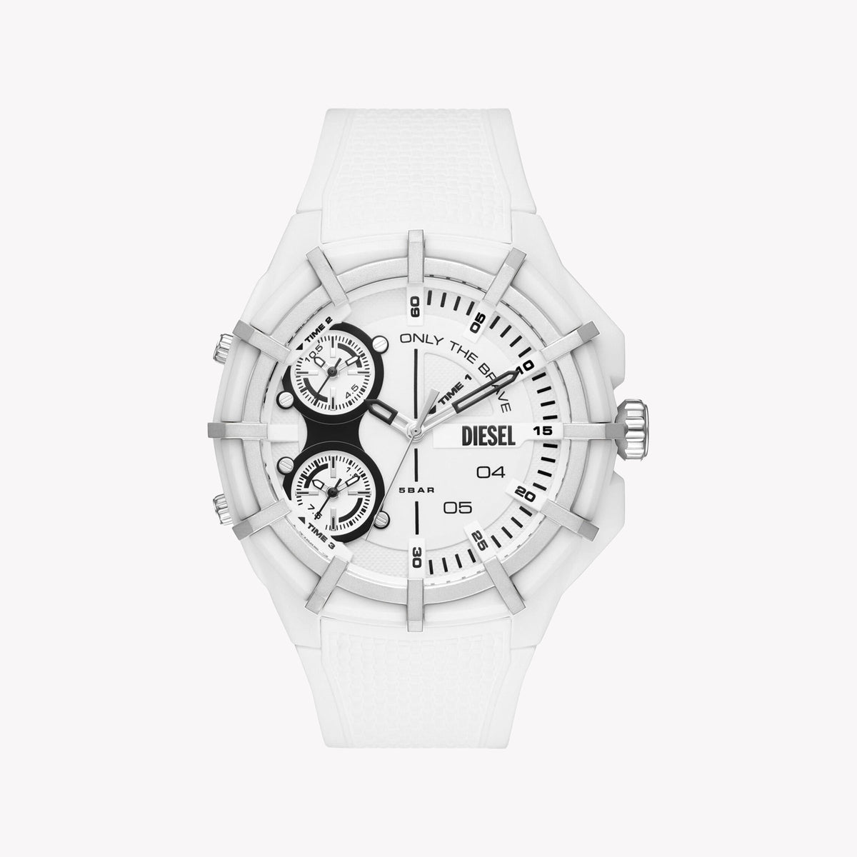 Diesel Men's White Nylon/Silicone Watch | Dz1988