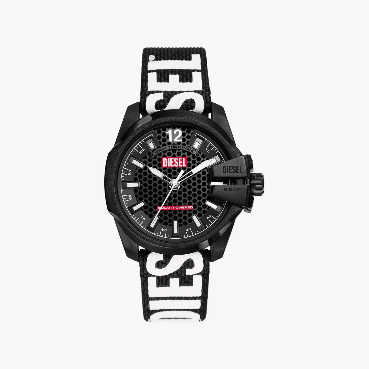 Diesel Men's Fabric/Black, Black & White | Dz4653