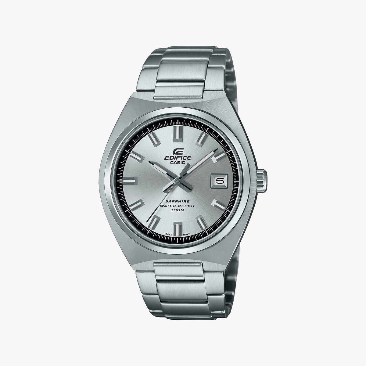 Casio Men's Silver Stainless Steel Watch | Efb-109d-7avef