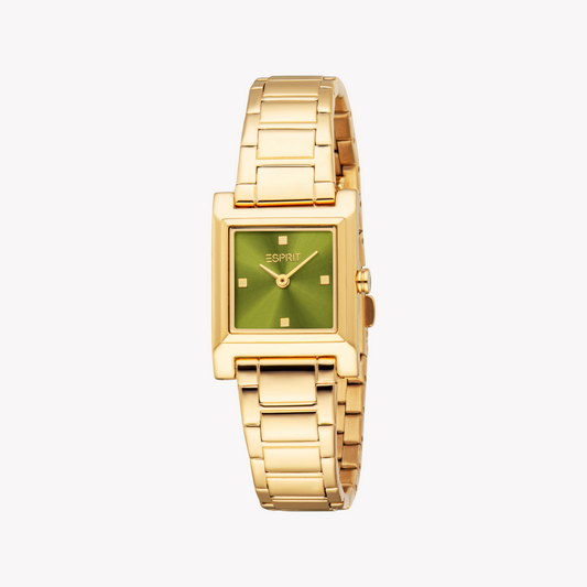 Esprit Women's Gold Stainless Steel Watch | Es1l474m0035