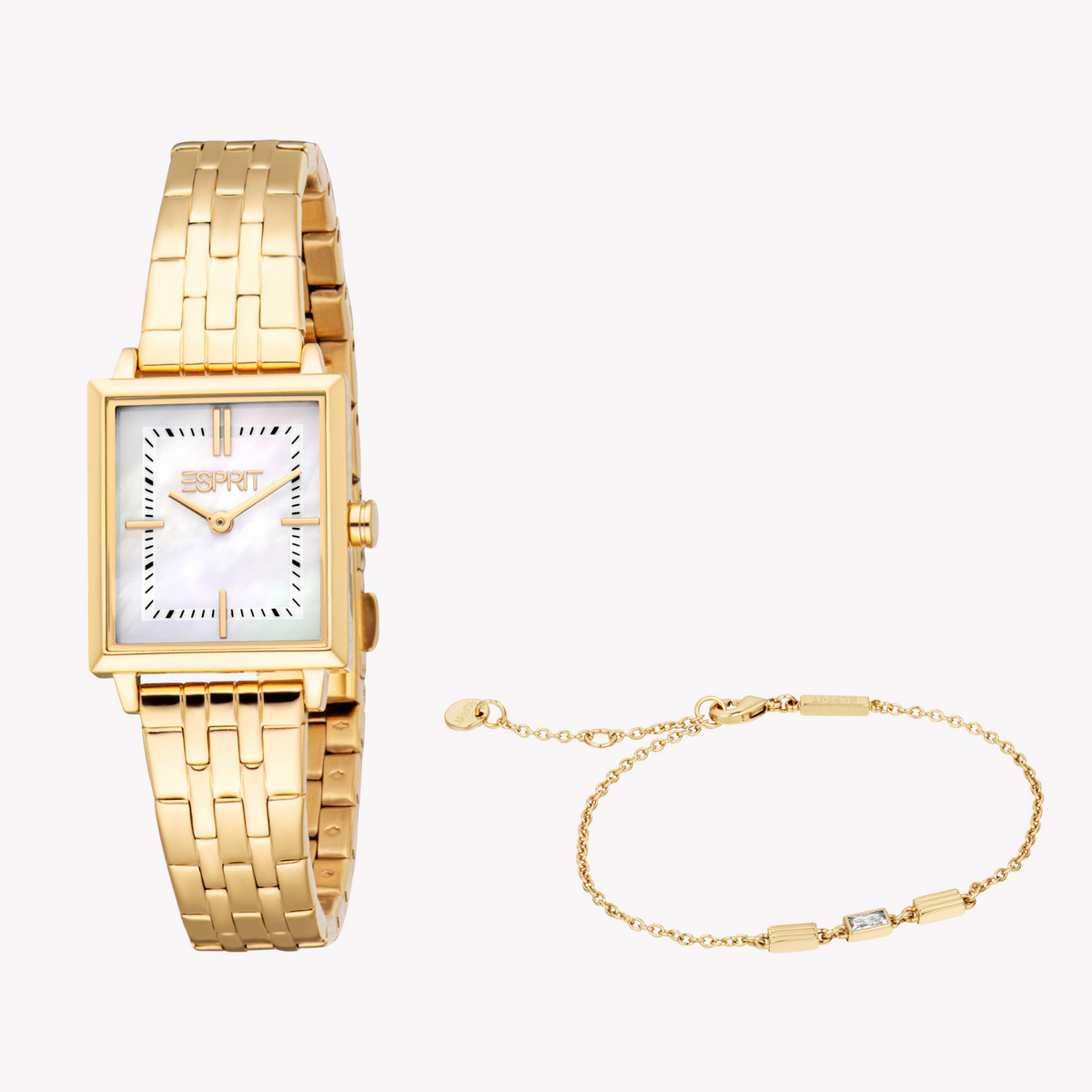 Esprit Women's Gold Stainless Steel Watch | Es1l499m0025