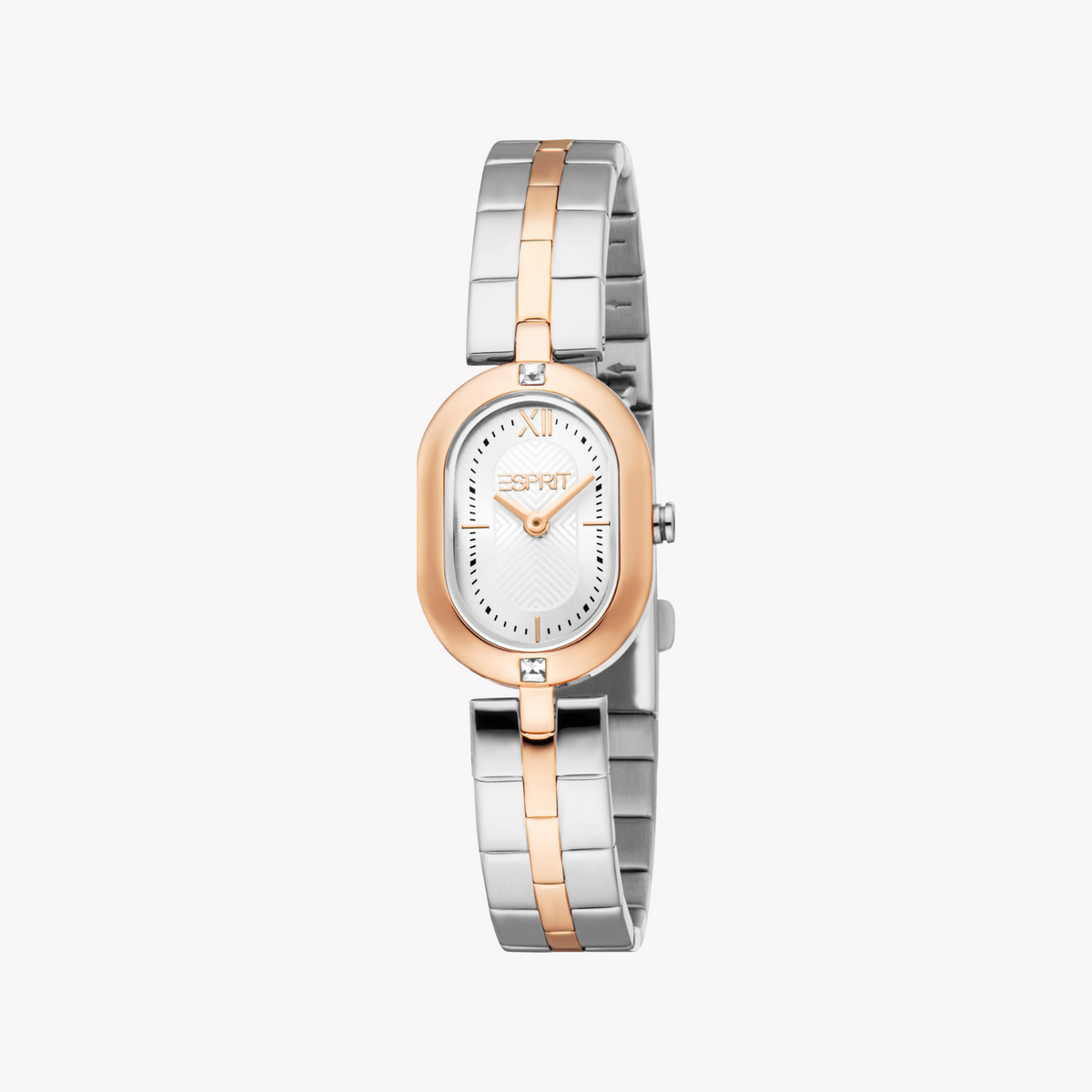 Esprit Women's Silver/Rose Gold Watch | Es1l500m0055