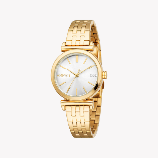 Esprit Women's Gold Stainless Steel Watch | Es1l505m0055