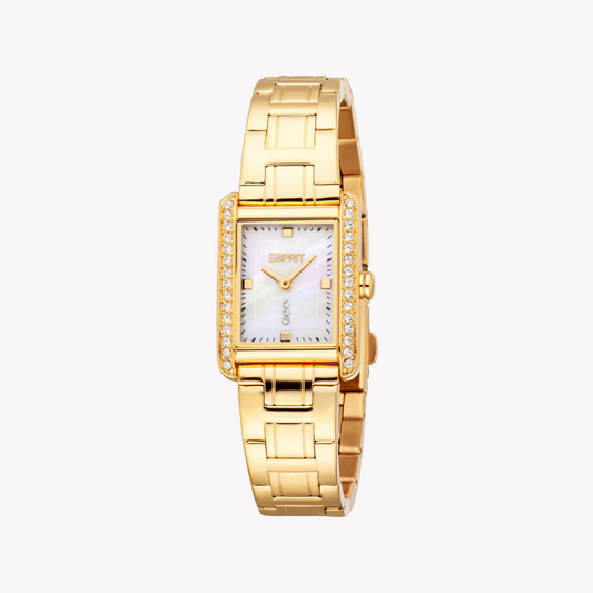 Esprit Women's Gold Stainless Steel Watch | Es1l512m0045