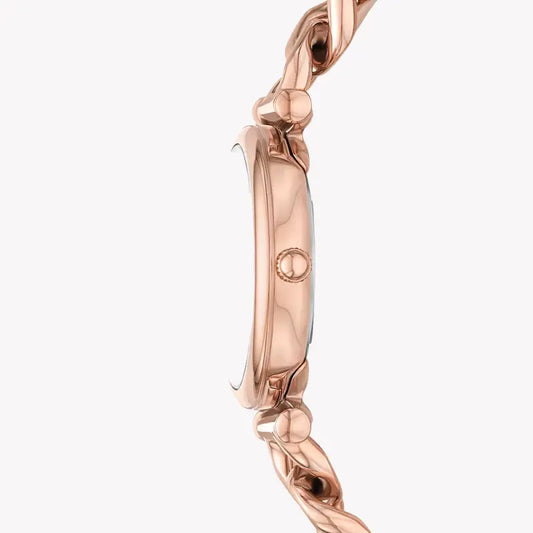 Fossil Women's Rose Gold Watch, Grey Dial | Es5378set