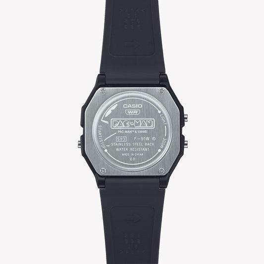 Casio Unisex's Black Resin Watch | F-91wpc-1aer