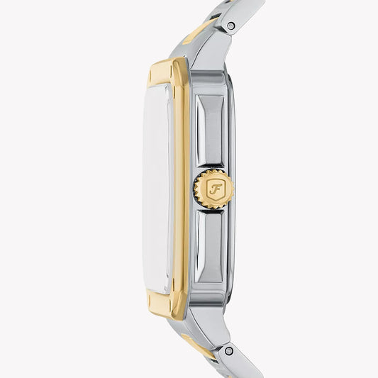 Fossil Men's Stainless Steel Silver/Gold | Fs6123