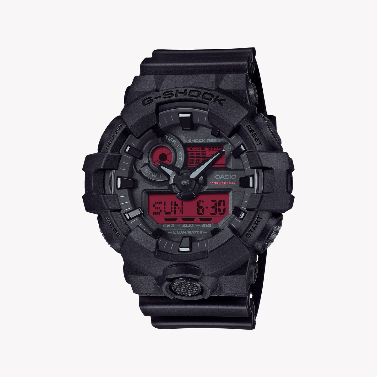 Casio G-Shock Men's Black Resin Watch | Ga-700bbr-1aer
