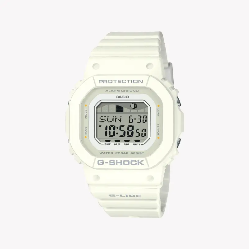 Casio Unisex White Resin Watch, Quartz | Glx-S5600-7ber