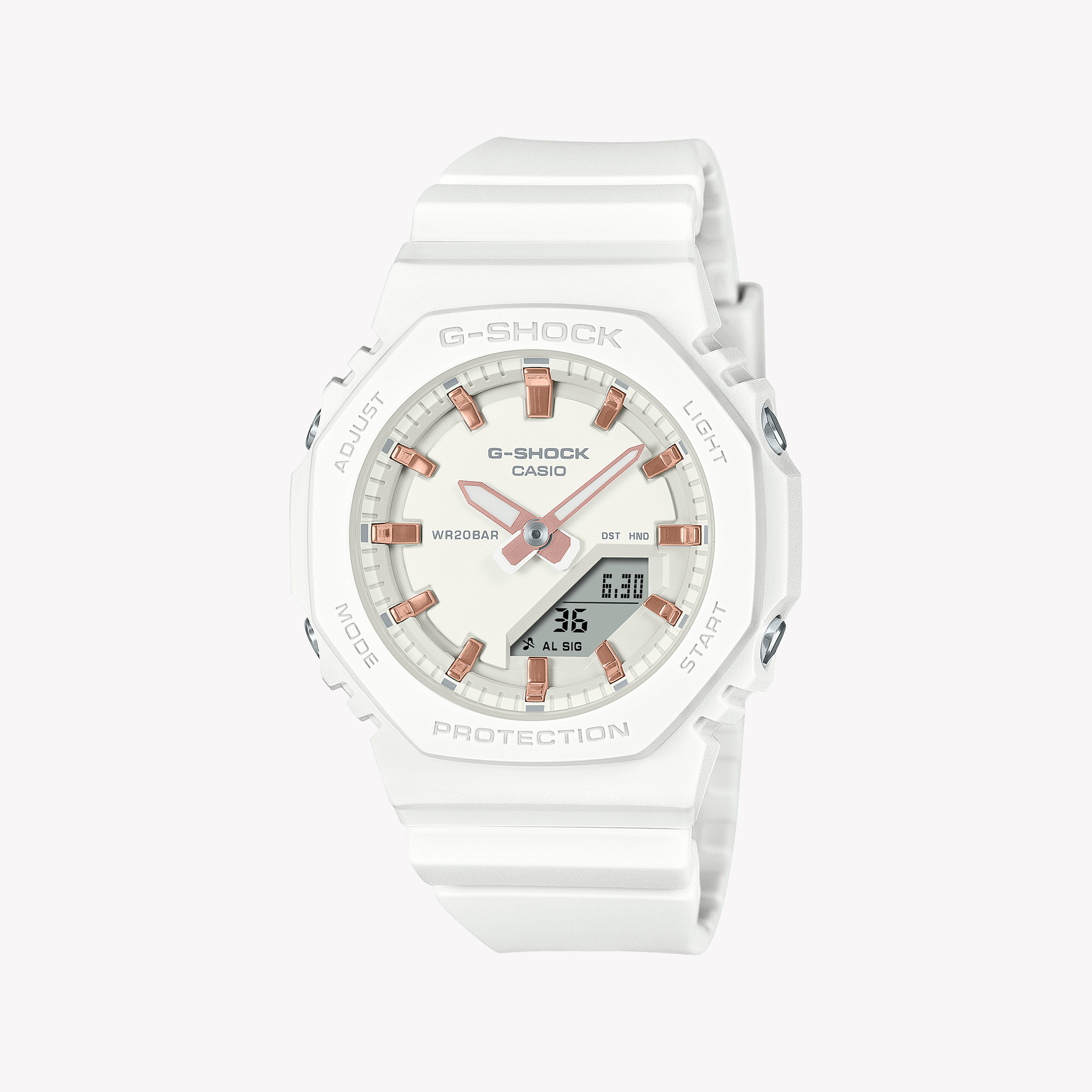 CASIO G-SHOCK Women's White Resin Watch GMA-P2100M-7AER – i-Watch