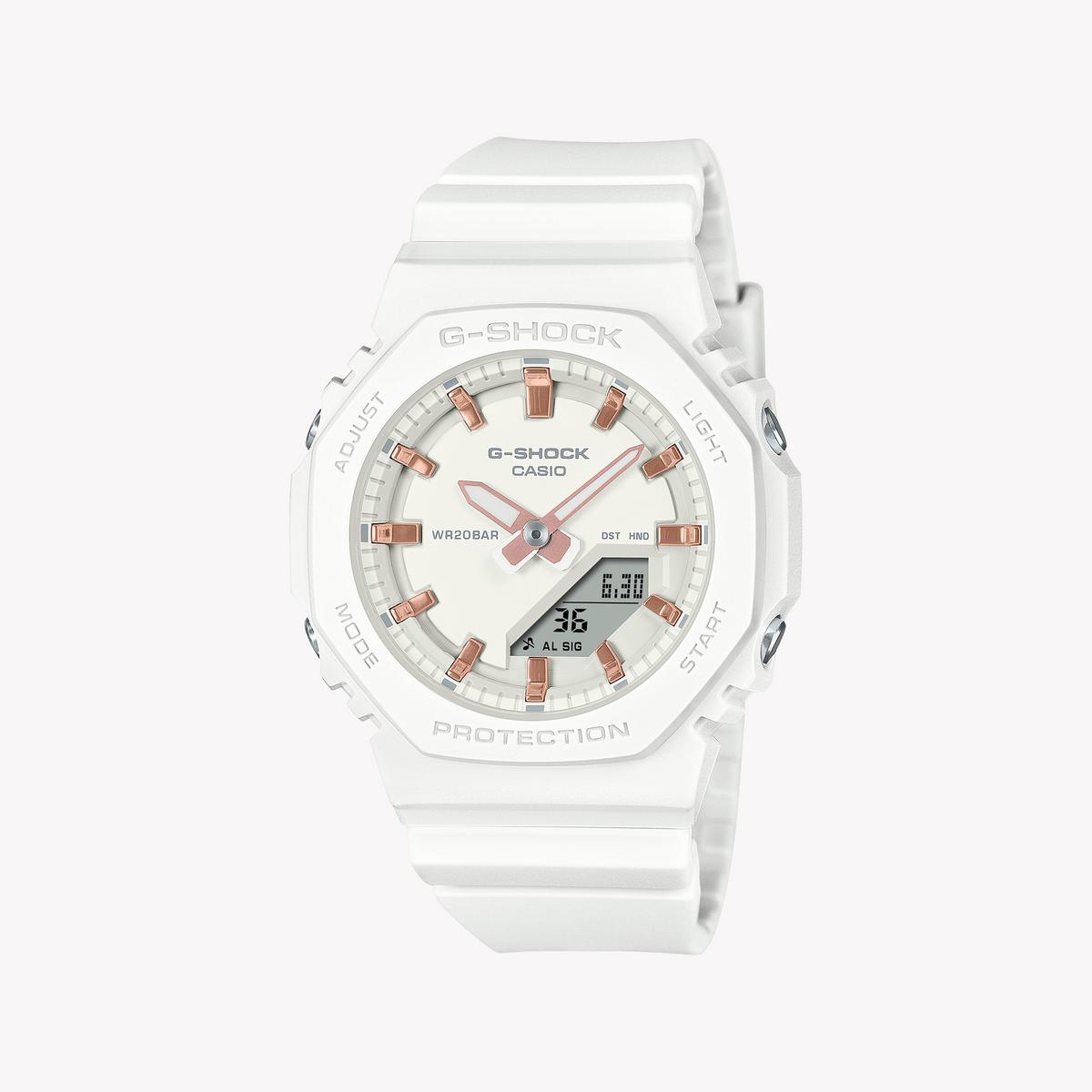 Casio G-Shock Women's White Resin Watch | Gma-P2100m-7aer
