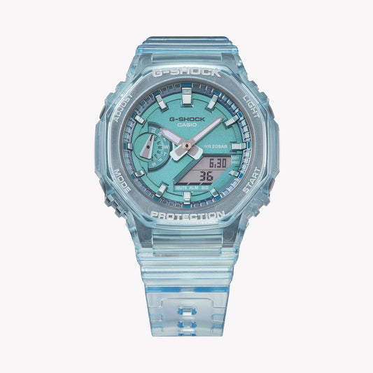 Casio Unisex Blue Carbon/Resin Watch | Gma-S2100sk-2aer
