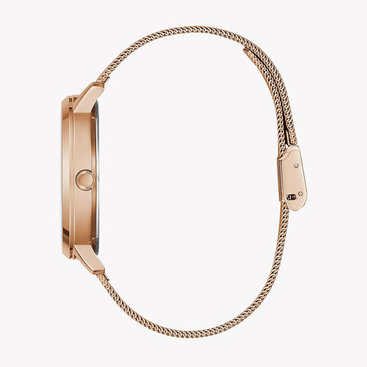 Guess Women's Rose Gold Quartz Watch | Gw0243l3