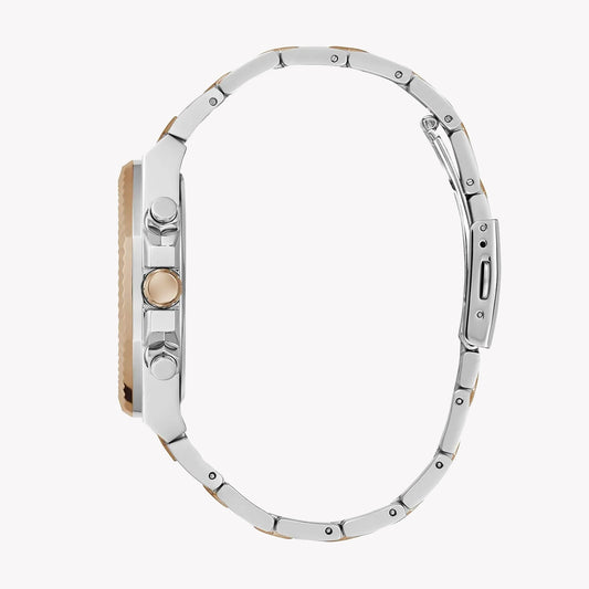 Guess Men's Silver/Gold, Multicolor Watch | Gw0703g4