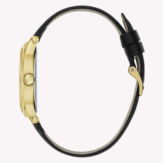 Guess Women's Gold/Green, Leather/Black | Gw0860l6