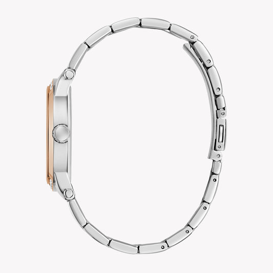 Guess Women's Stainless Steel, Silver/Rose Gold | Gw0861l5