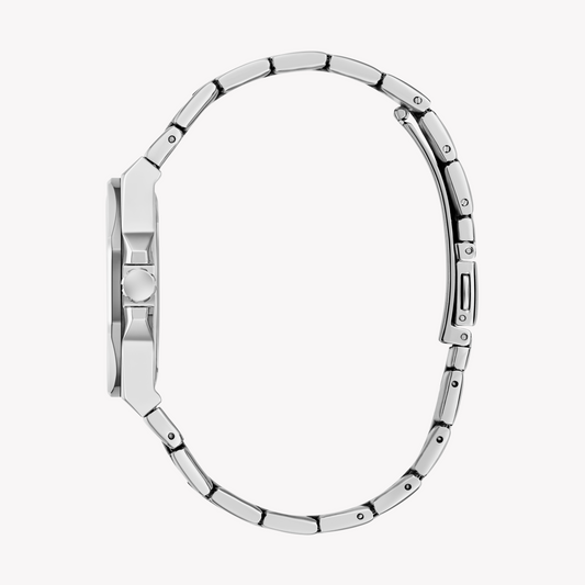 Guess Women's Silver Stainless Steel Watch | Gw0873l1