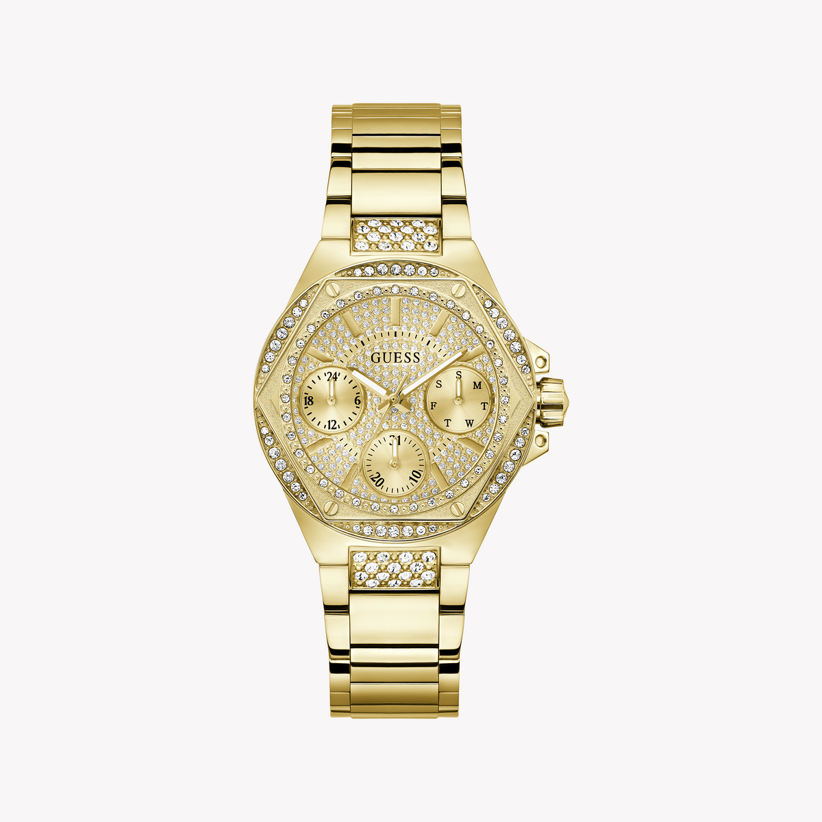 Guess Women's Gold Stainless Steel Watch | Gw0878l2