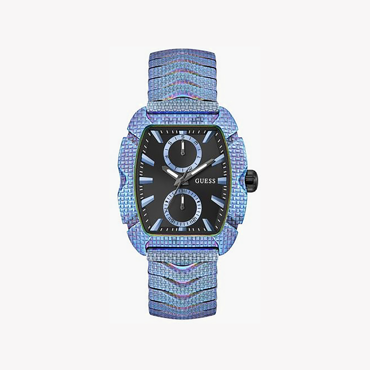 Guess Men's Blue Stainless Steel Watch | Gw0885g2