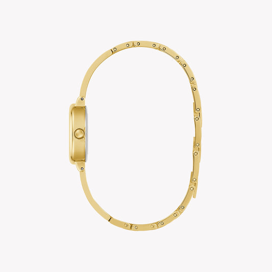 GUESS Women's Gold Recycled Steel Watch | GW0924L2