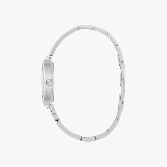 GUESS Women's Silver Recycled Steel Watch | GW0929L1