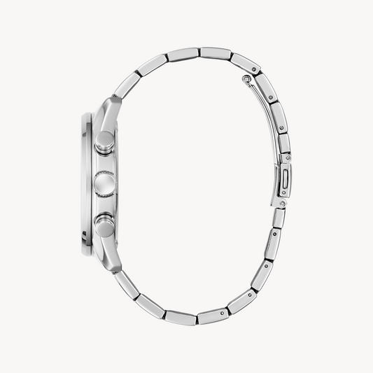 GUESS Men's Watch GW0971G1 | Stainless Steel, Black & Silver